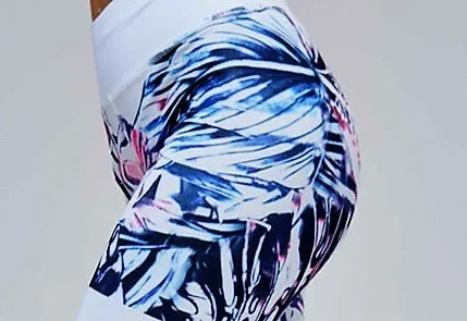 Women's Summer High Waist Push-Up Elastic Workout Leggings