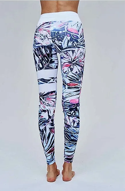 Women's Summer High Waist Push-Up Elastic Workout Leggings