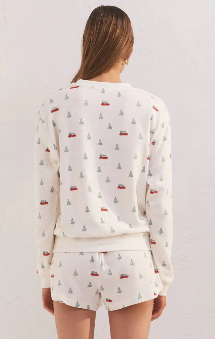 Z Supply Classic Tree Long Sleeve Top